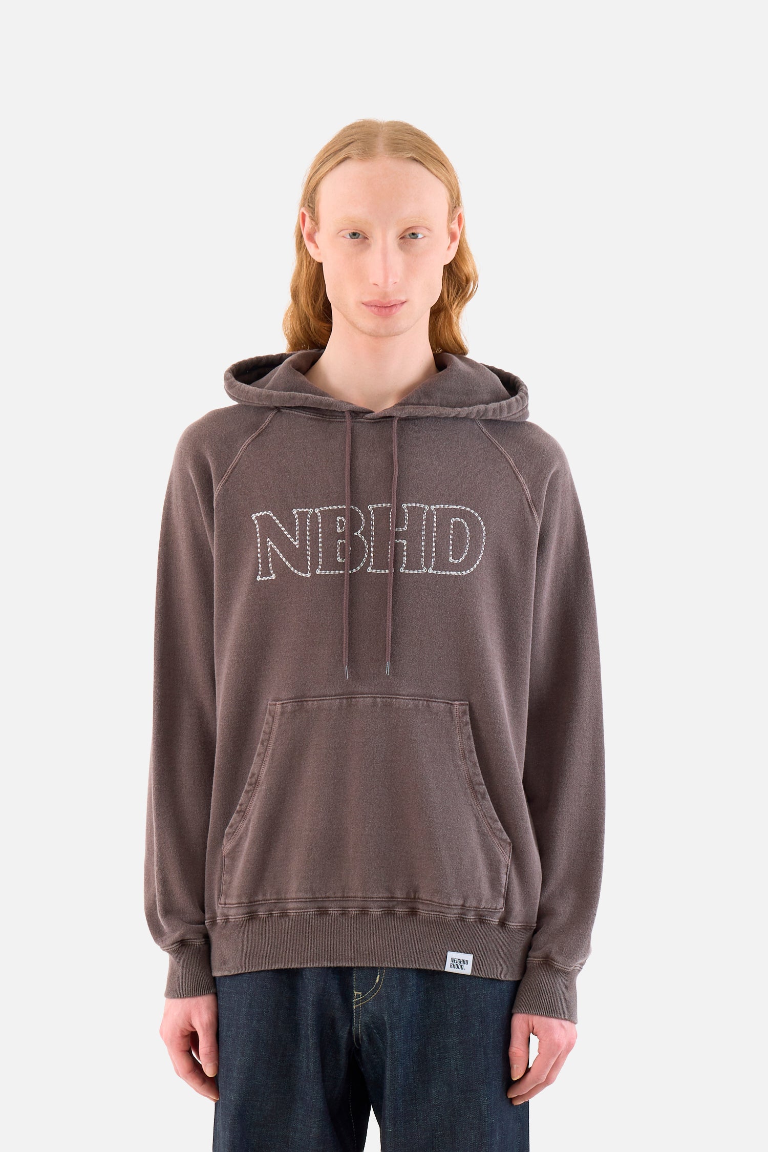 Pigment Dyed Sweat Hoodie LS