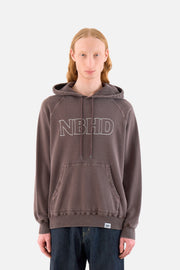 Pigment Dyed Sweat Hoodie LS