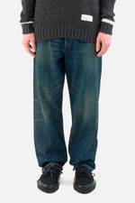 Washed Denim DP Basic Pants