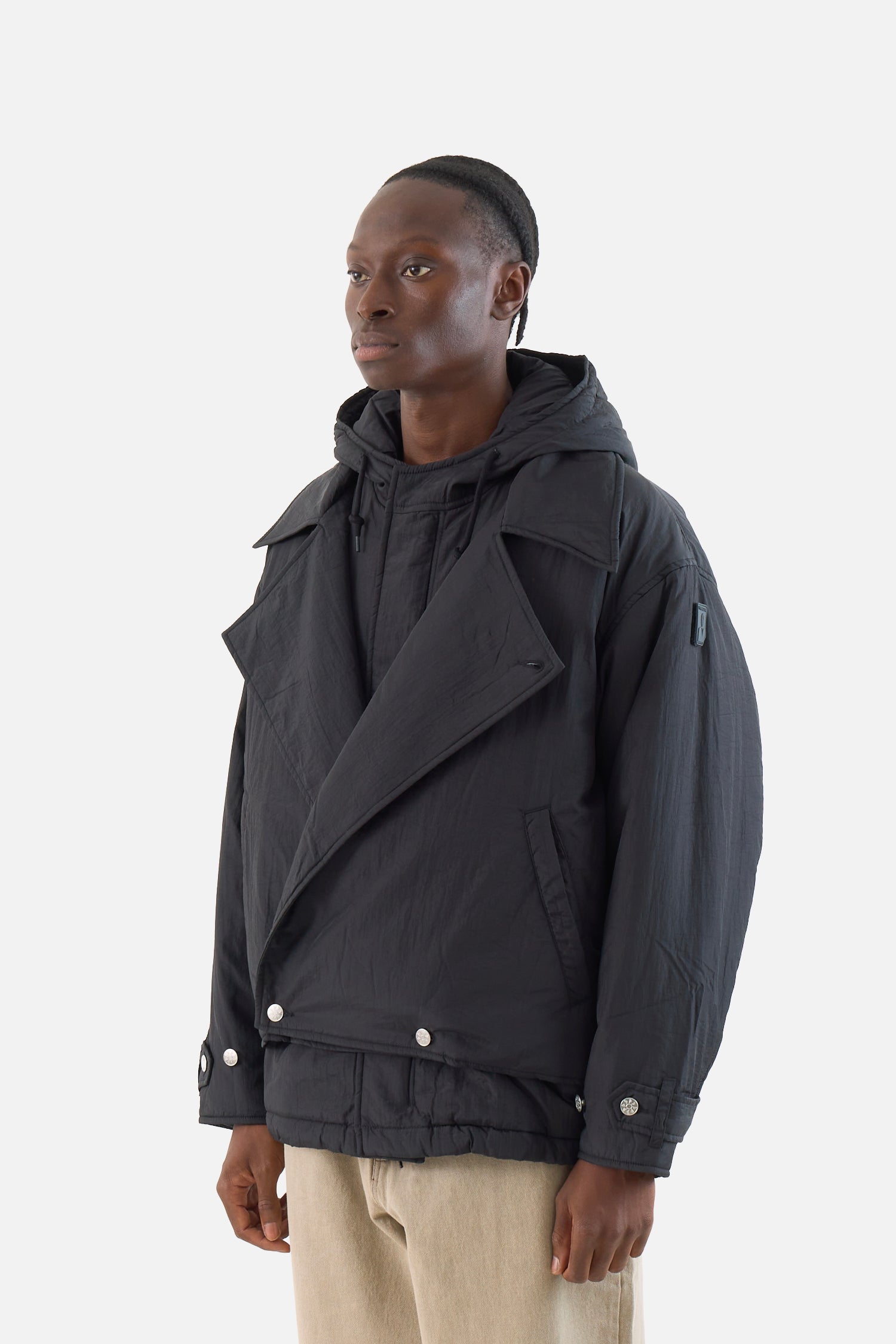 Double Cushy Hooded Jacket