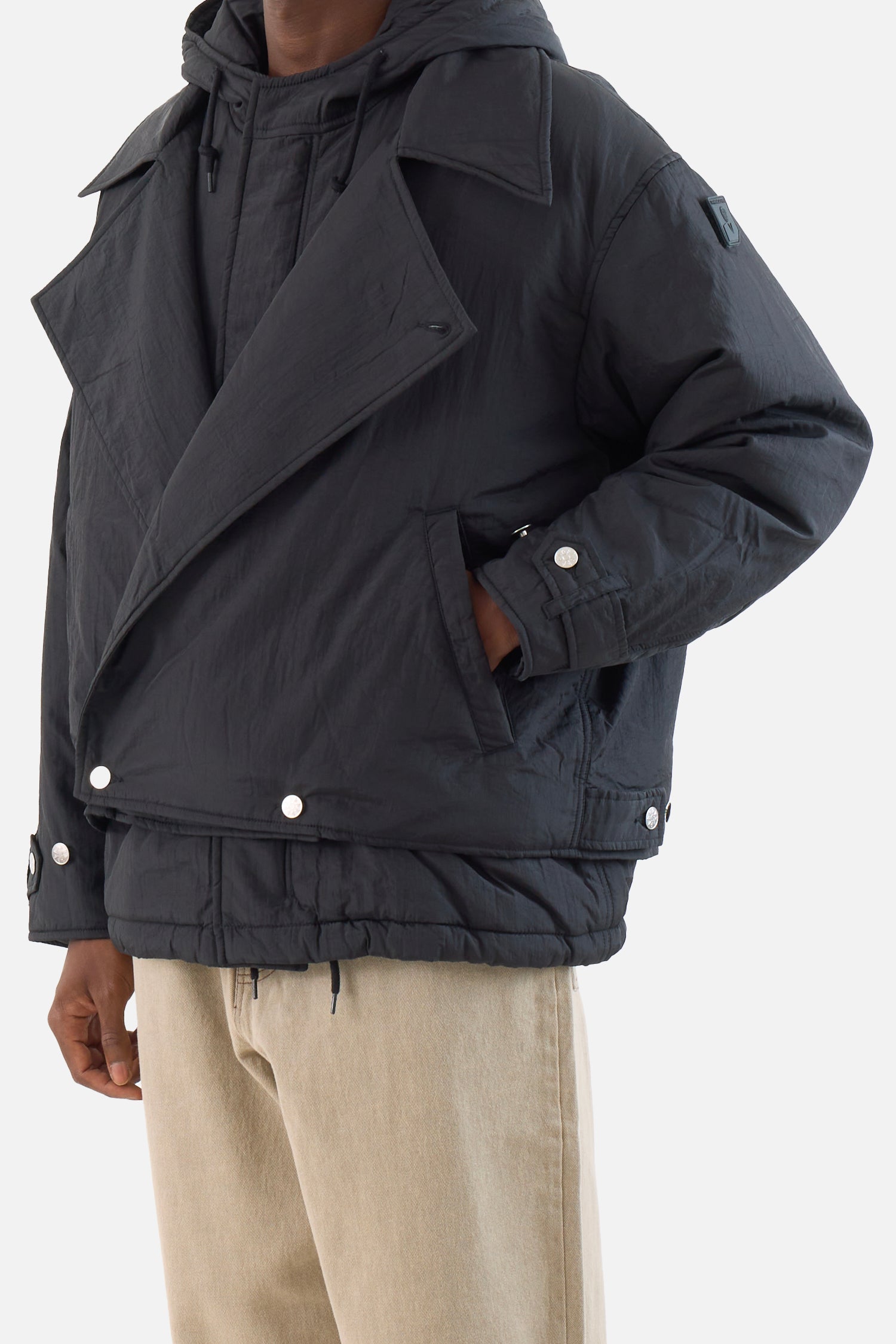 Double Cushy Hooded Jacket