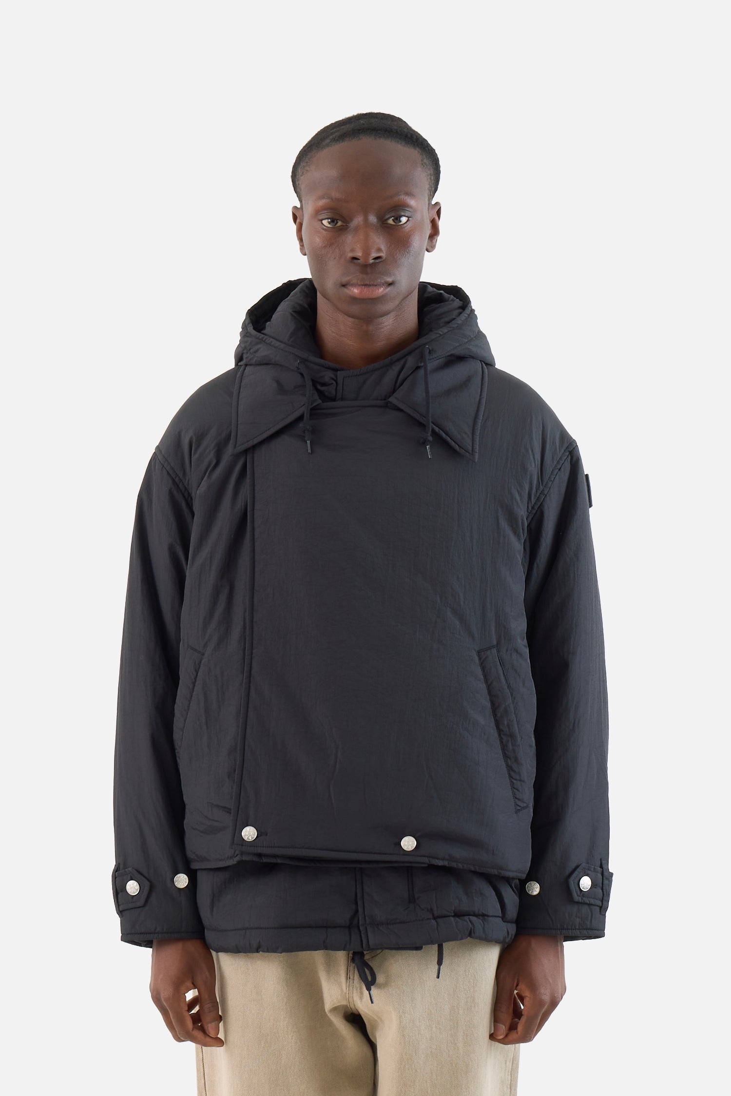 Double Cushy Hooded Jacket