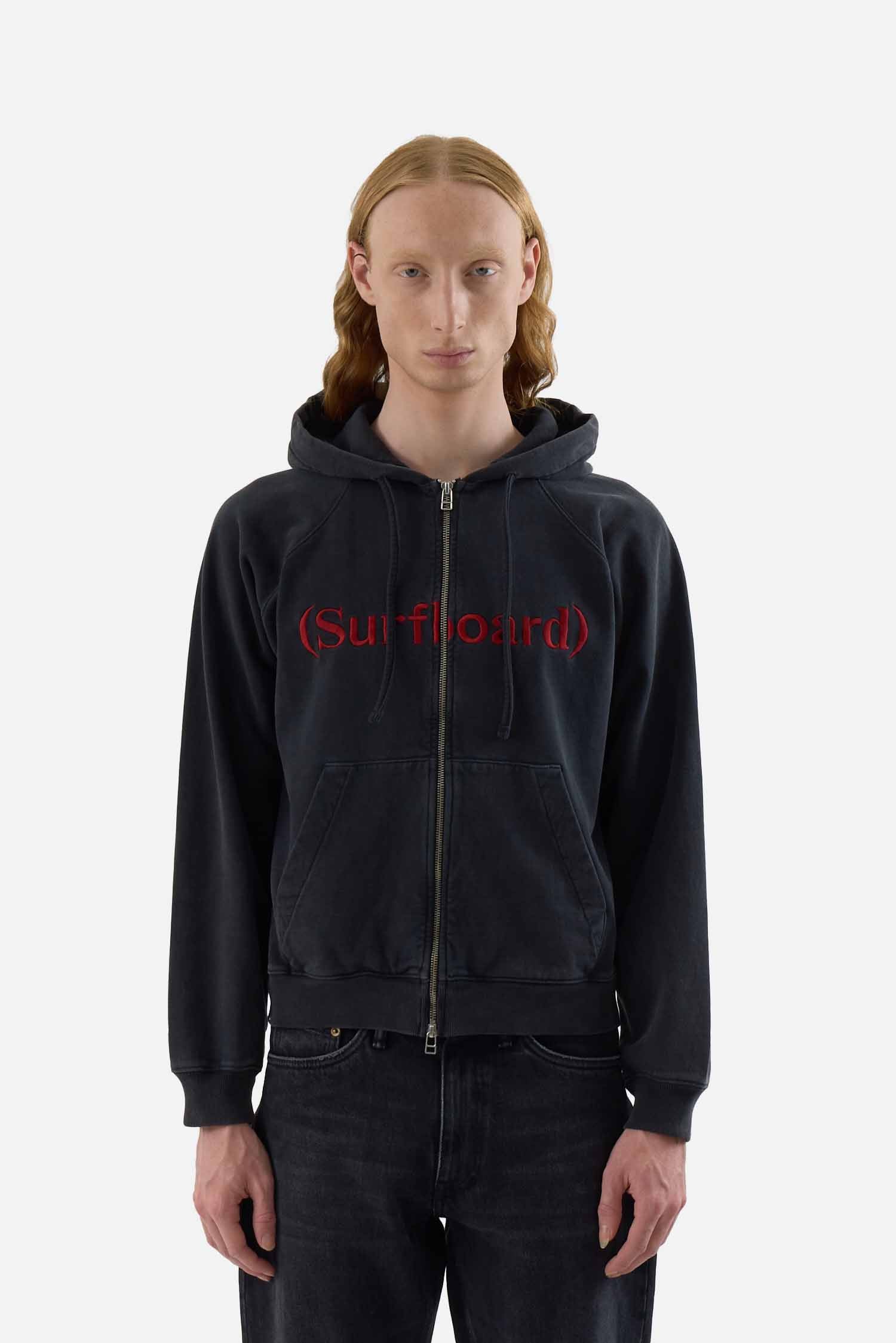 Logo Zip Hoodie