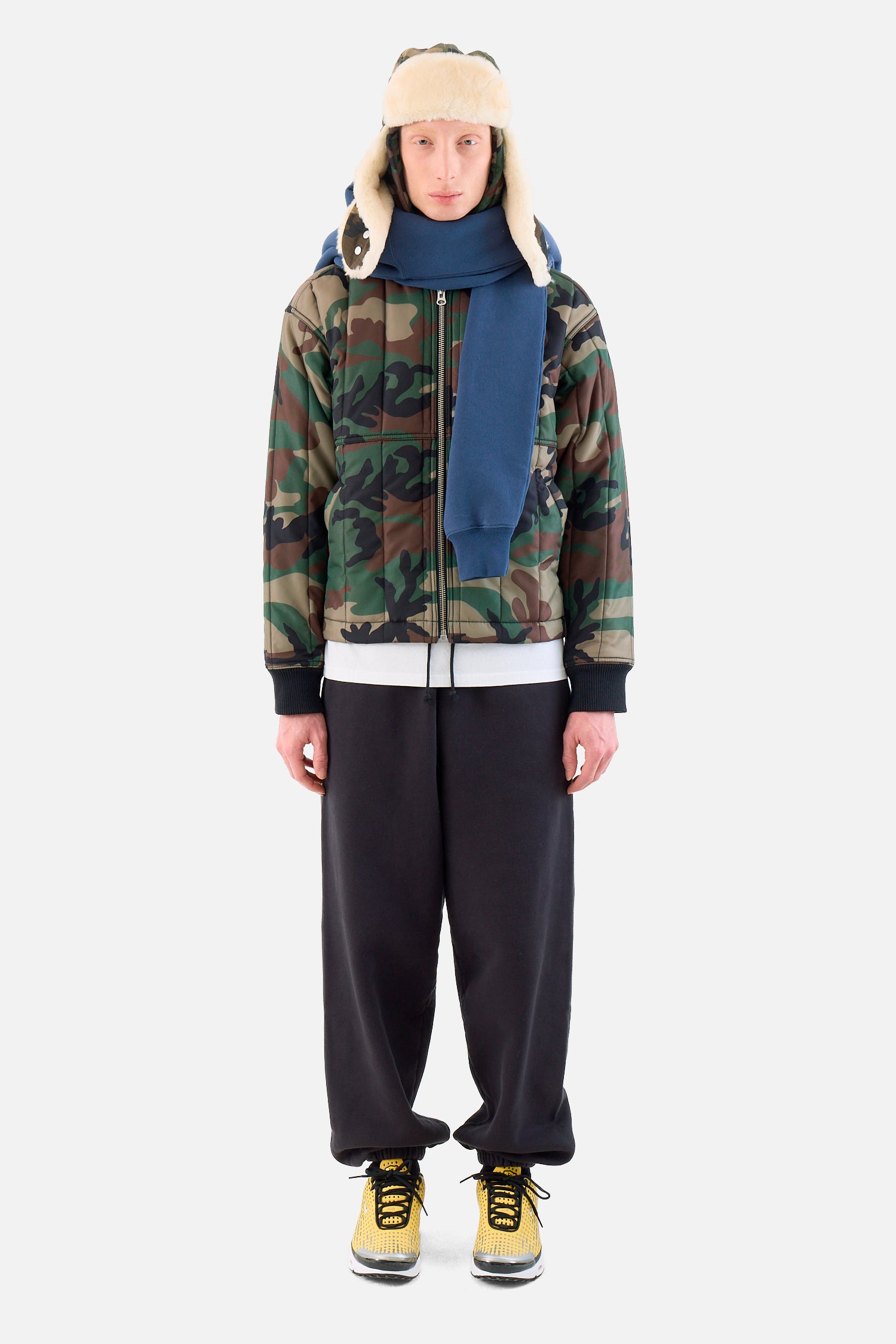 Work Jacket Quilted Nylon