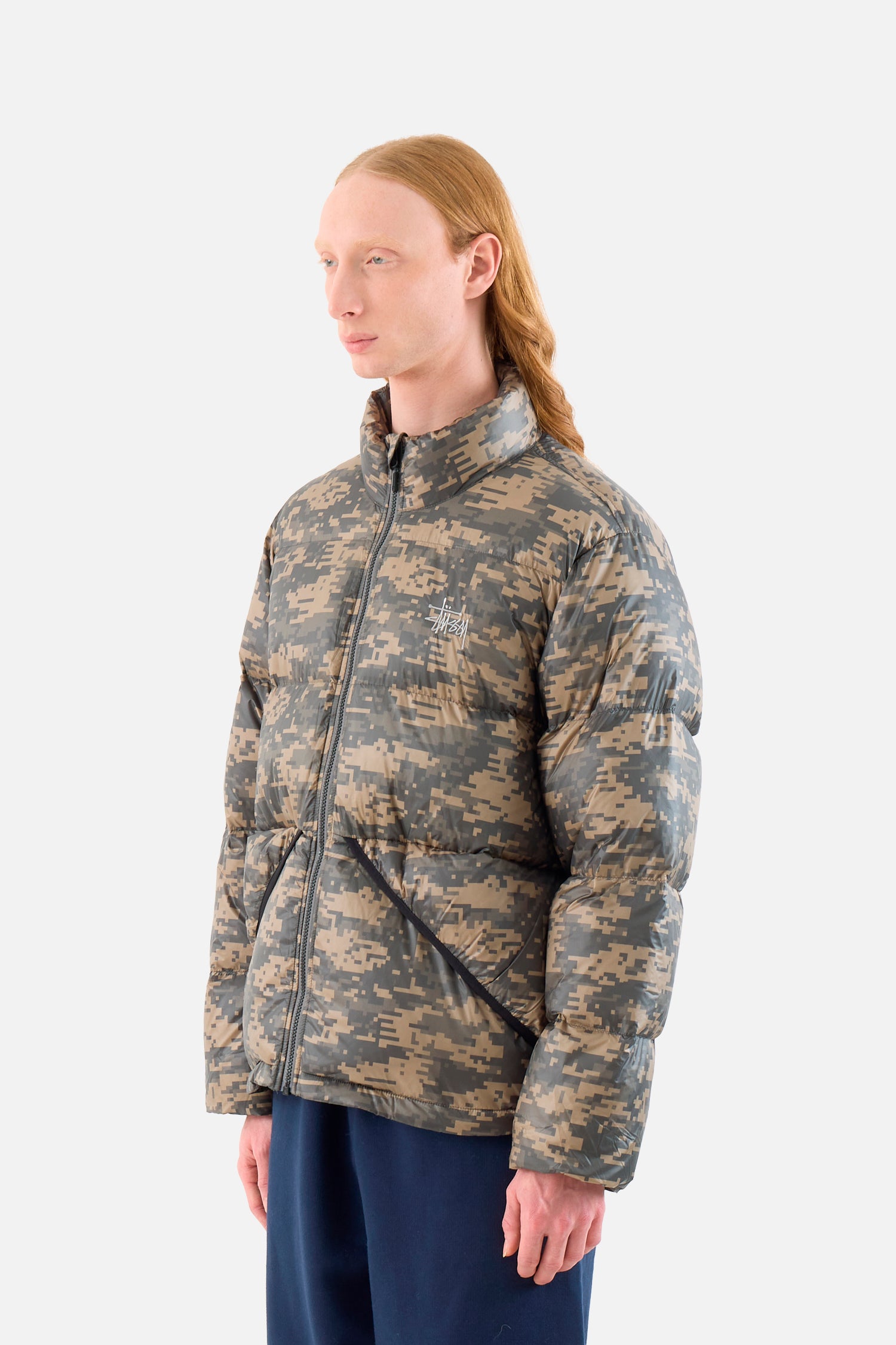 Micro Ripstop Down Mock