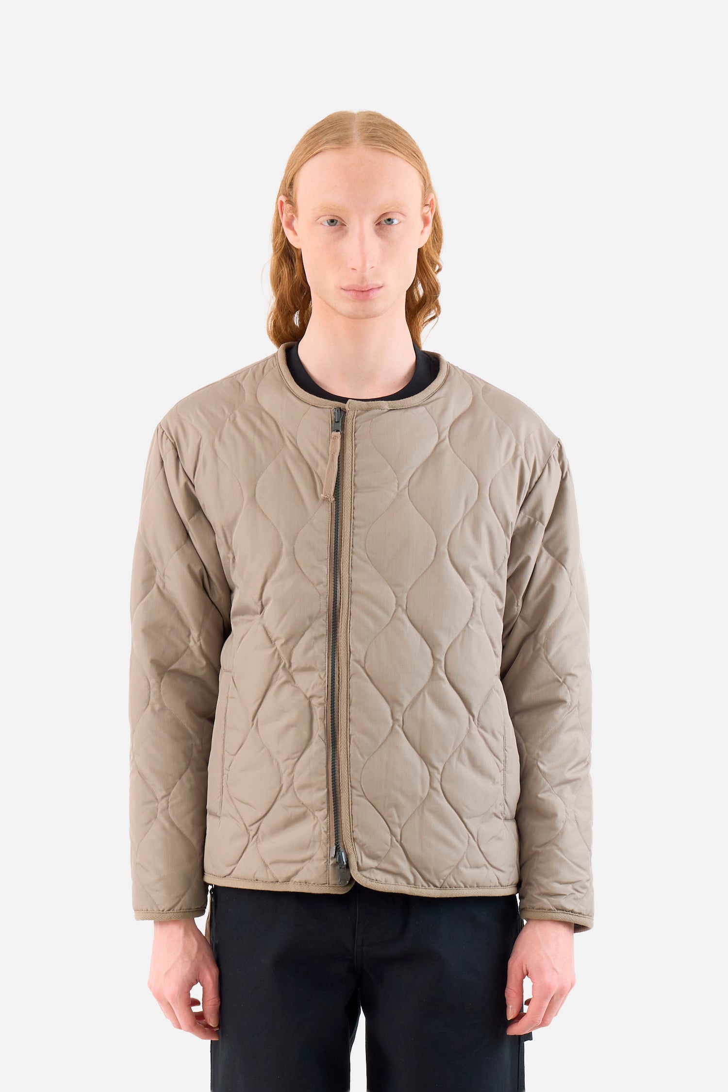 Military Crew-Neck Jacket