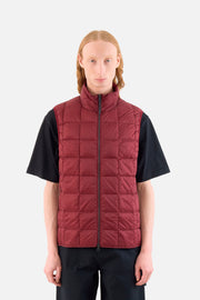 High Neck Zip Down Vest