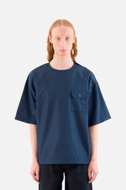 Non-Down Military Half Sleeve Pullover Top