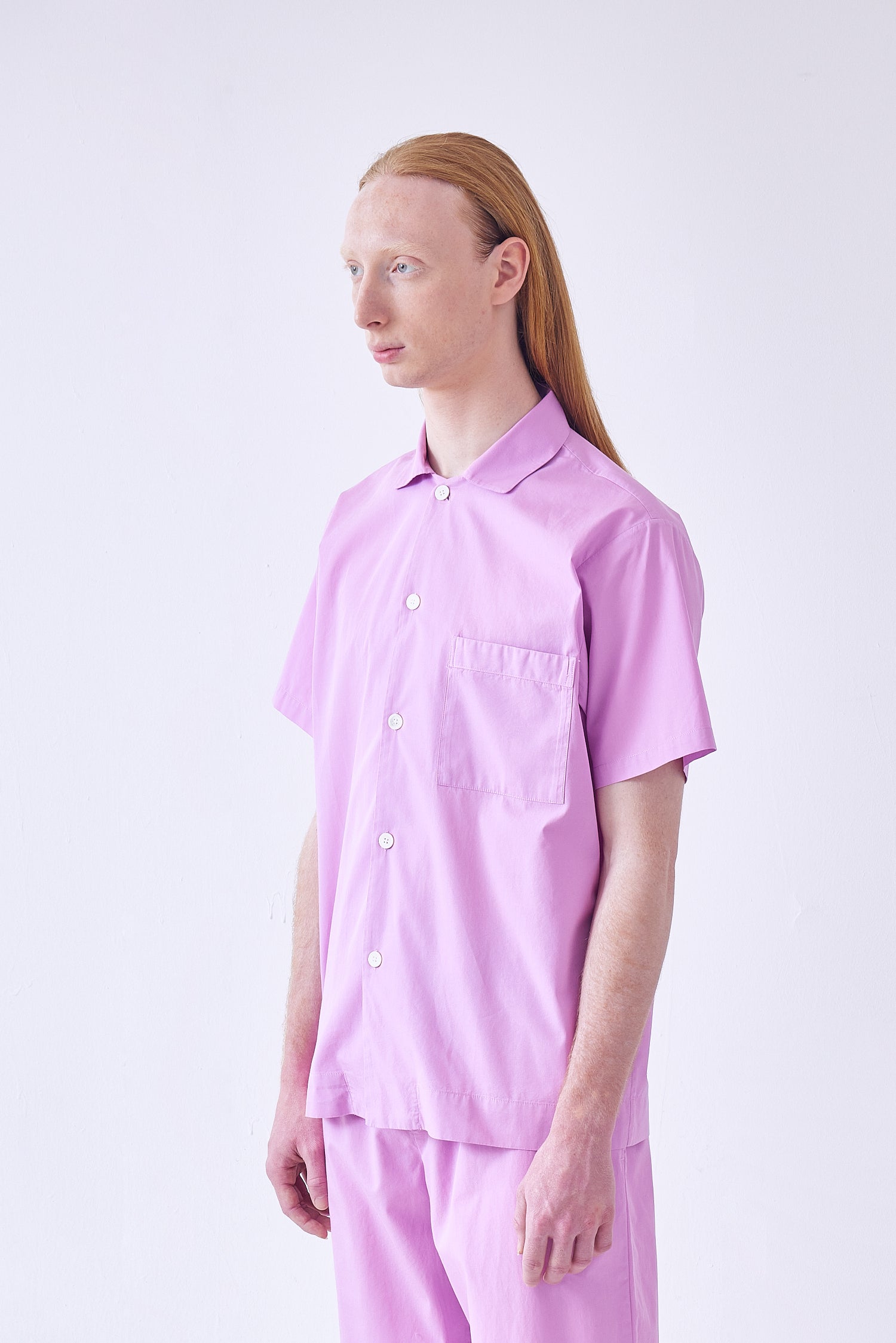 Popelín - Pijama Camisa Manga Corta