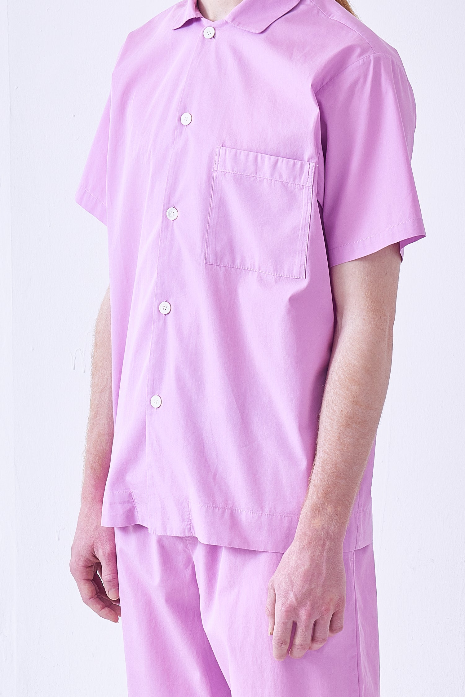 Popelín - Pijama Camisa Manga Corta