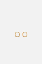 Frame Hoops Medium Gold