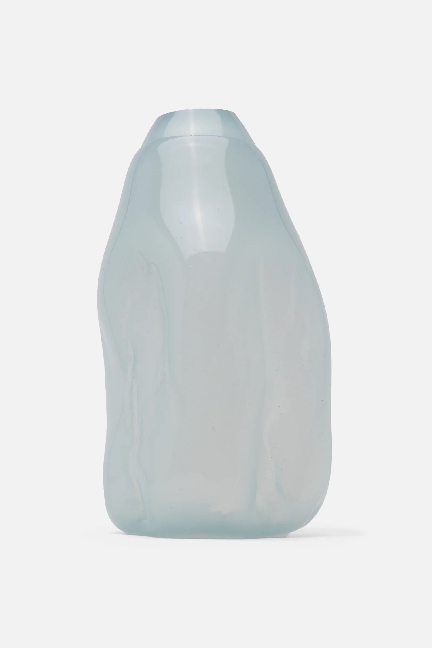 Jarrón de cristal de hueso L