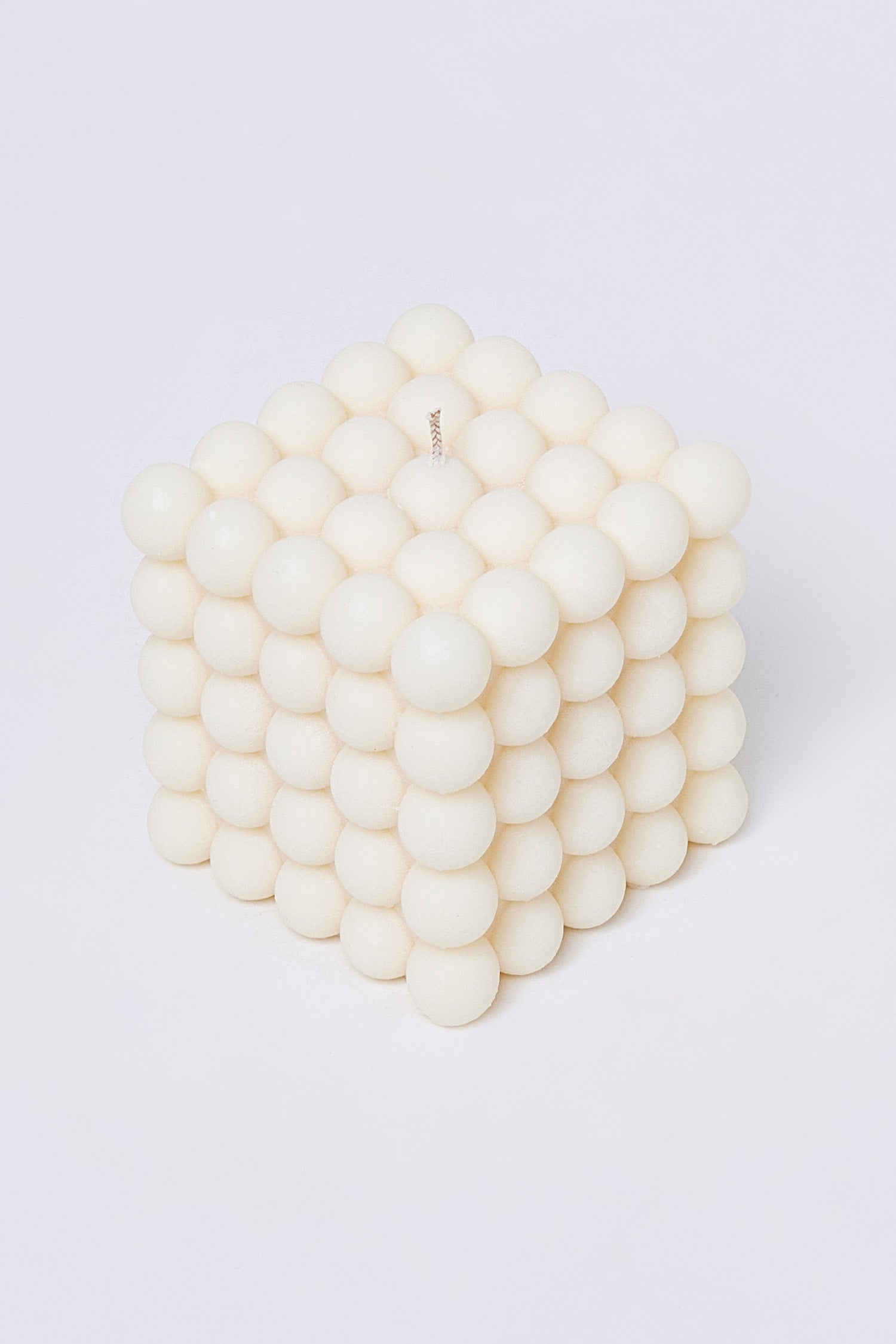 La gran vela de espuma de crema