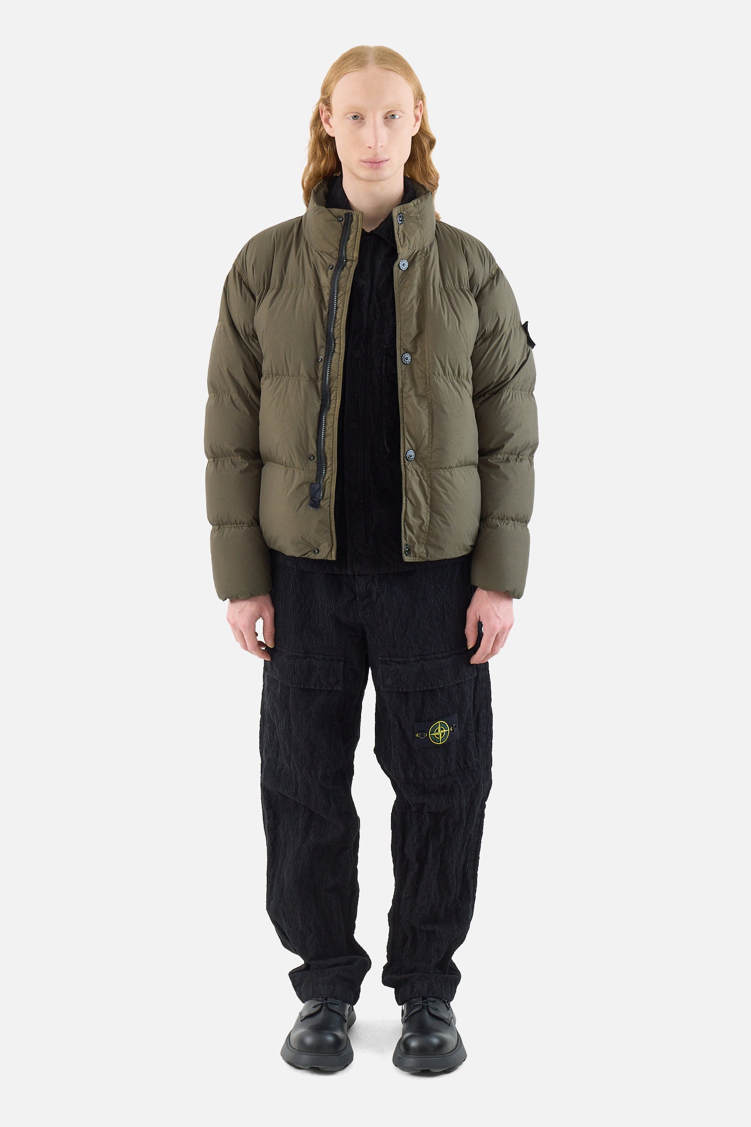 100025 Wrinkled Corduroy Cargo Pant