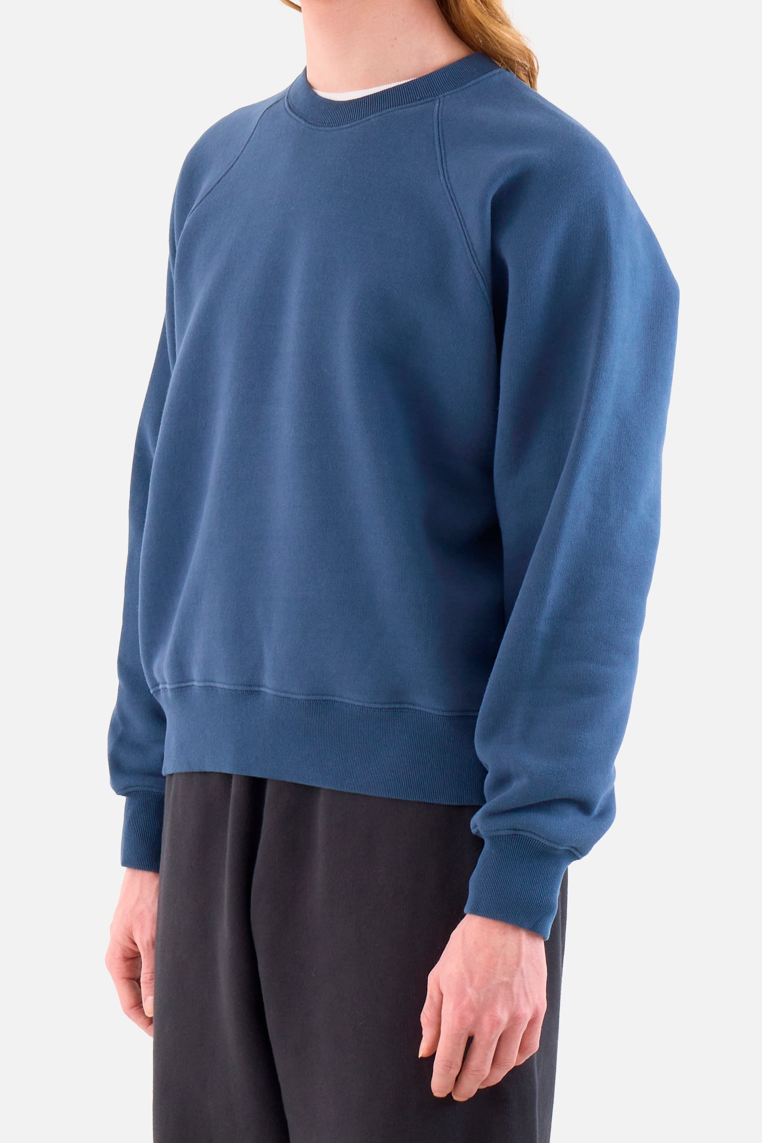 Fleece Raglan Crew