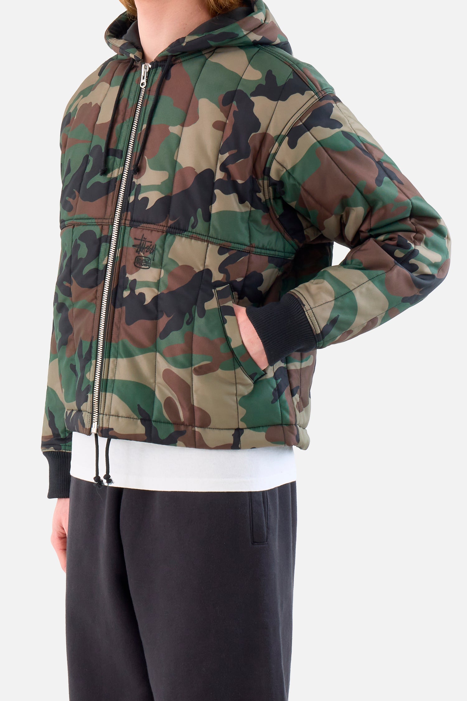 Work Jacket Quilted Nylon