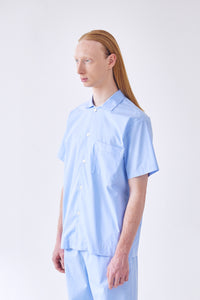 ポプリン - パジャマ半袖シャツ