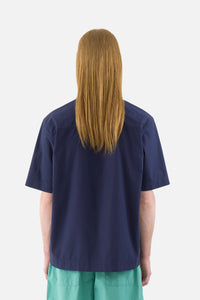 コットンポプリン - パジャマ 半袖シャツ