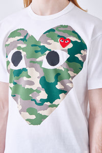 メンズTシャツ Big Camo Heart