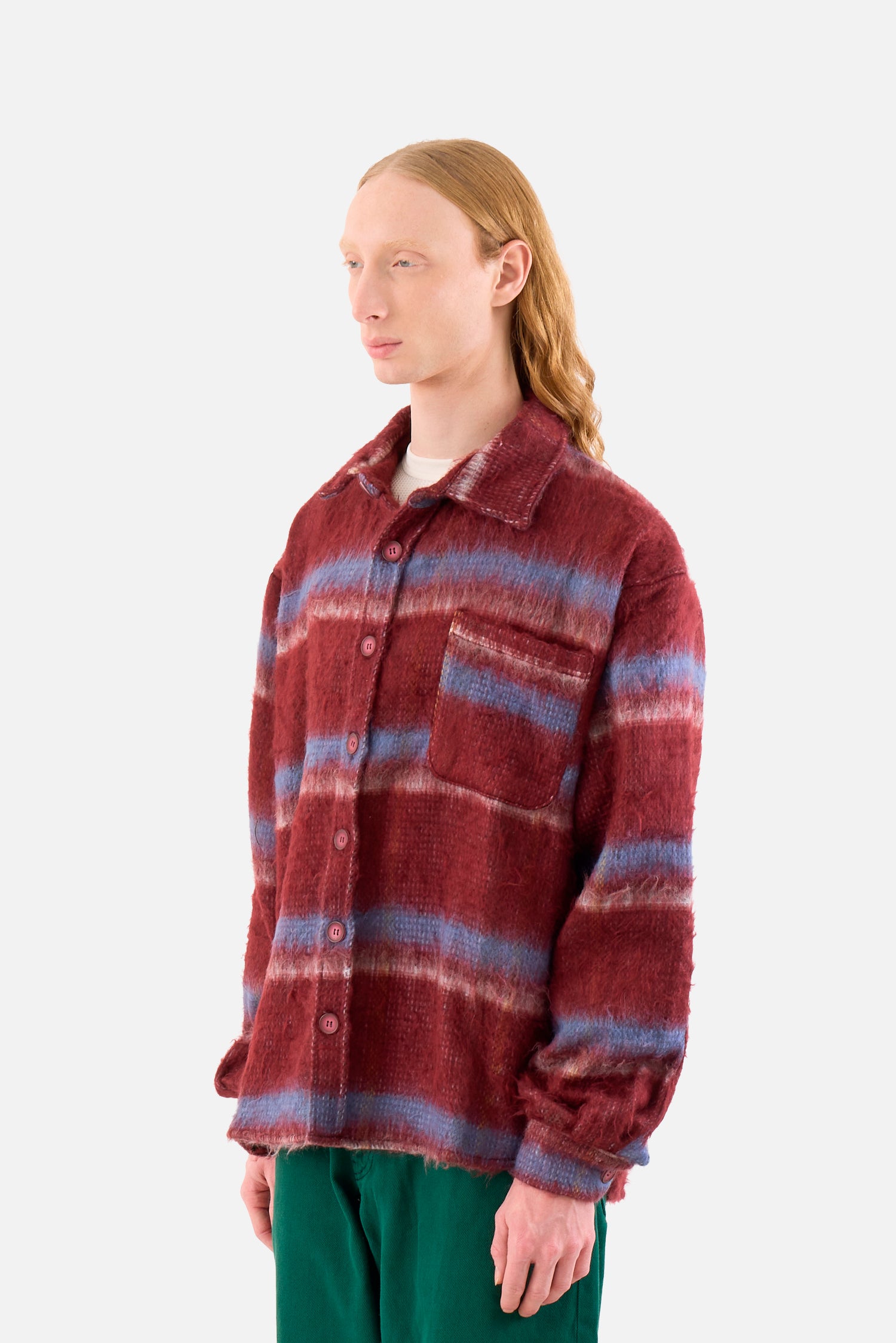 Color Wash Oversized Flannel