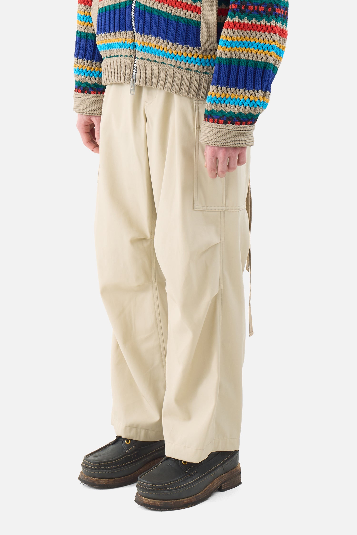 코튼 트윌 팬츠