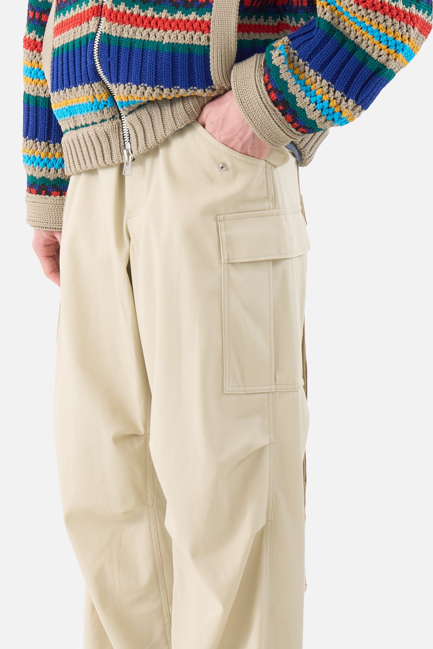 코튼 트윌 팬츠