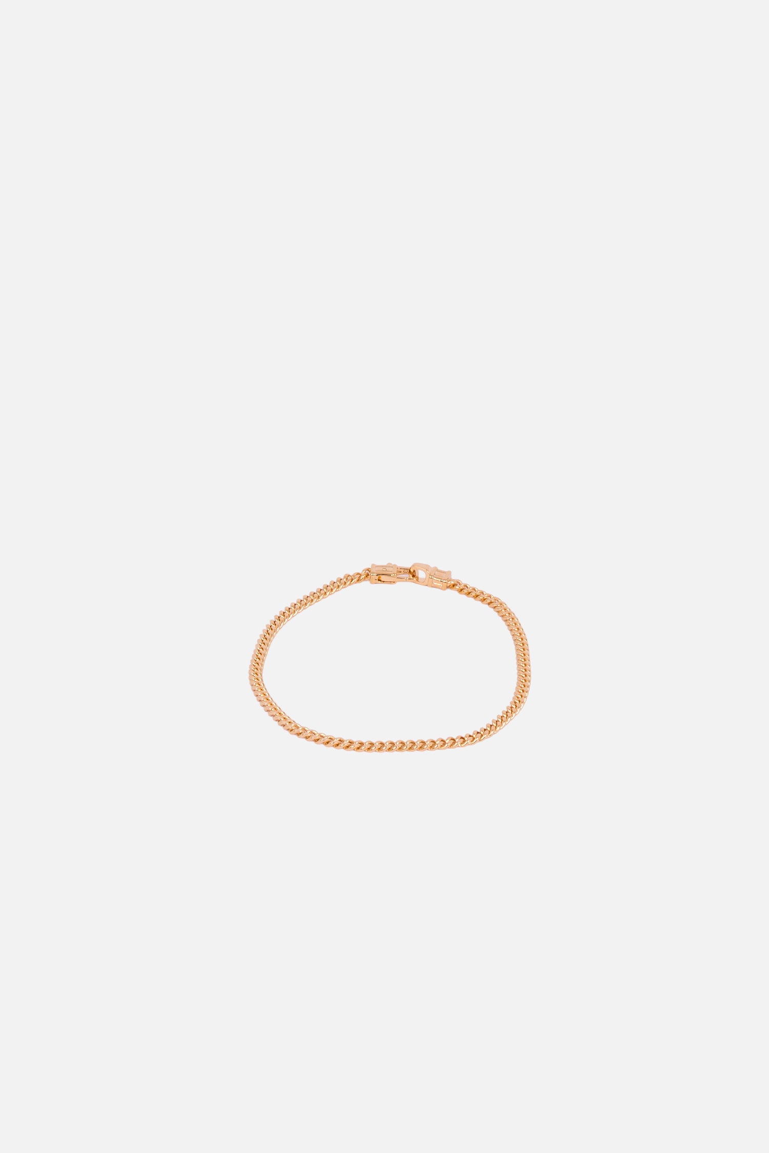 Curb Bracelet M Gold