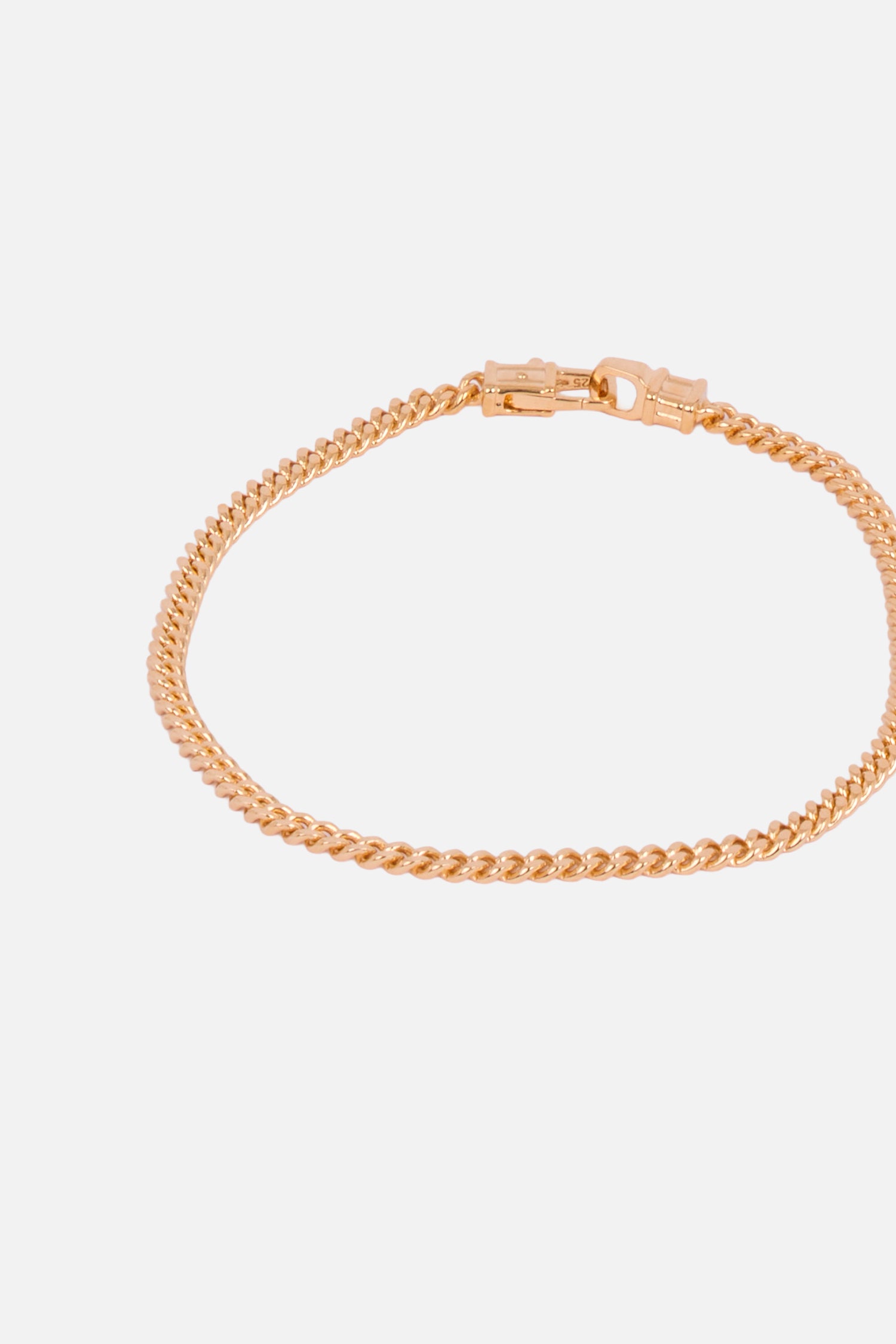 Curb Bracelet M Gold
