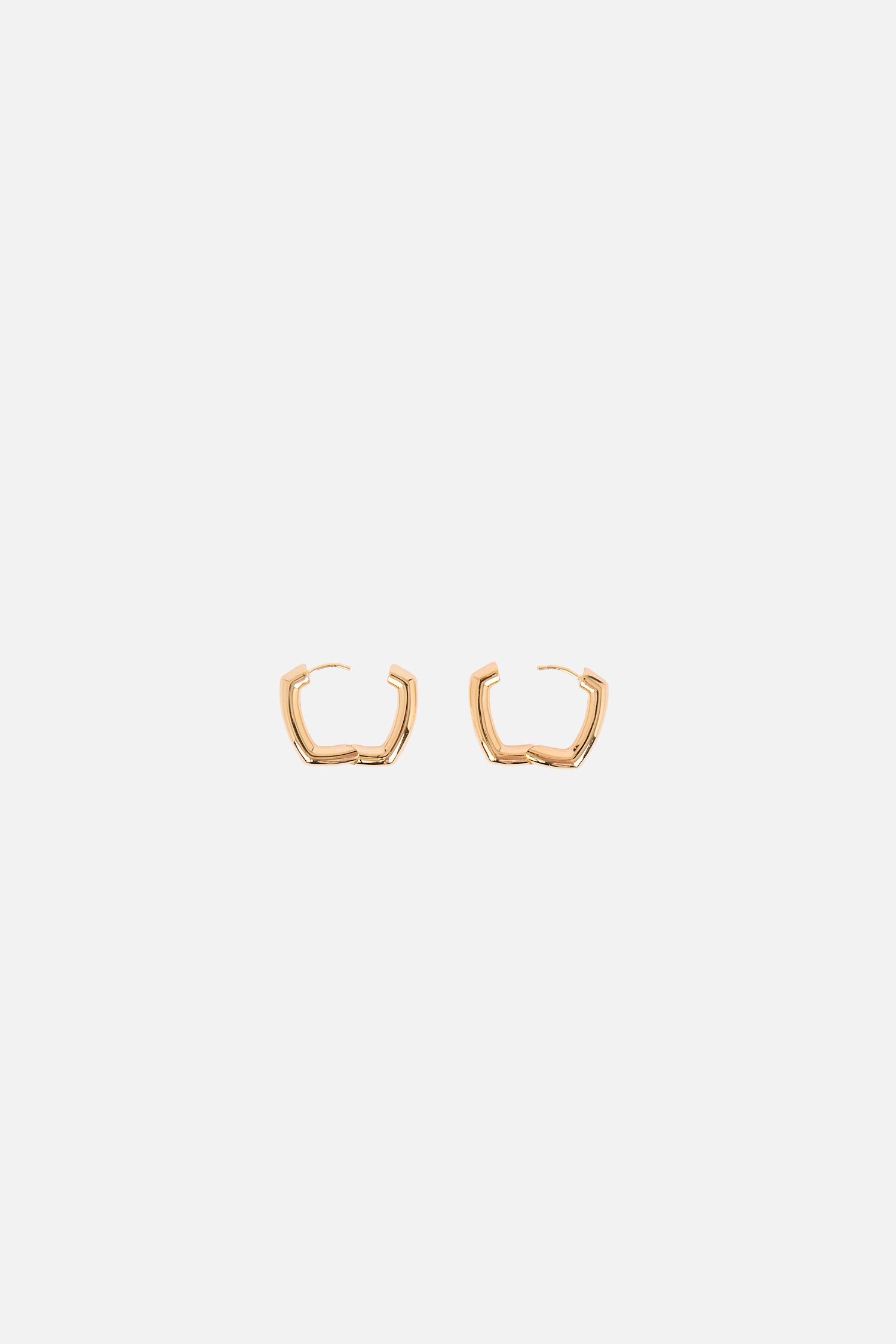 Frame Hoops Medium Gold
