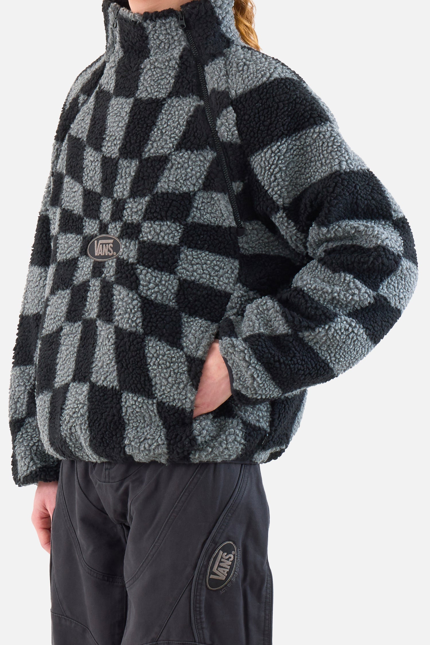 Relief Check Fleece Jacket