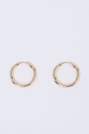 클래식 후프 미디엄 골드