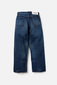 Washed Denim DP Wide Pants