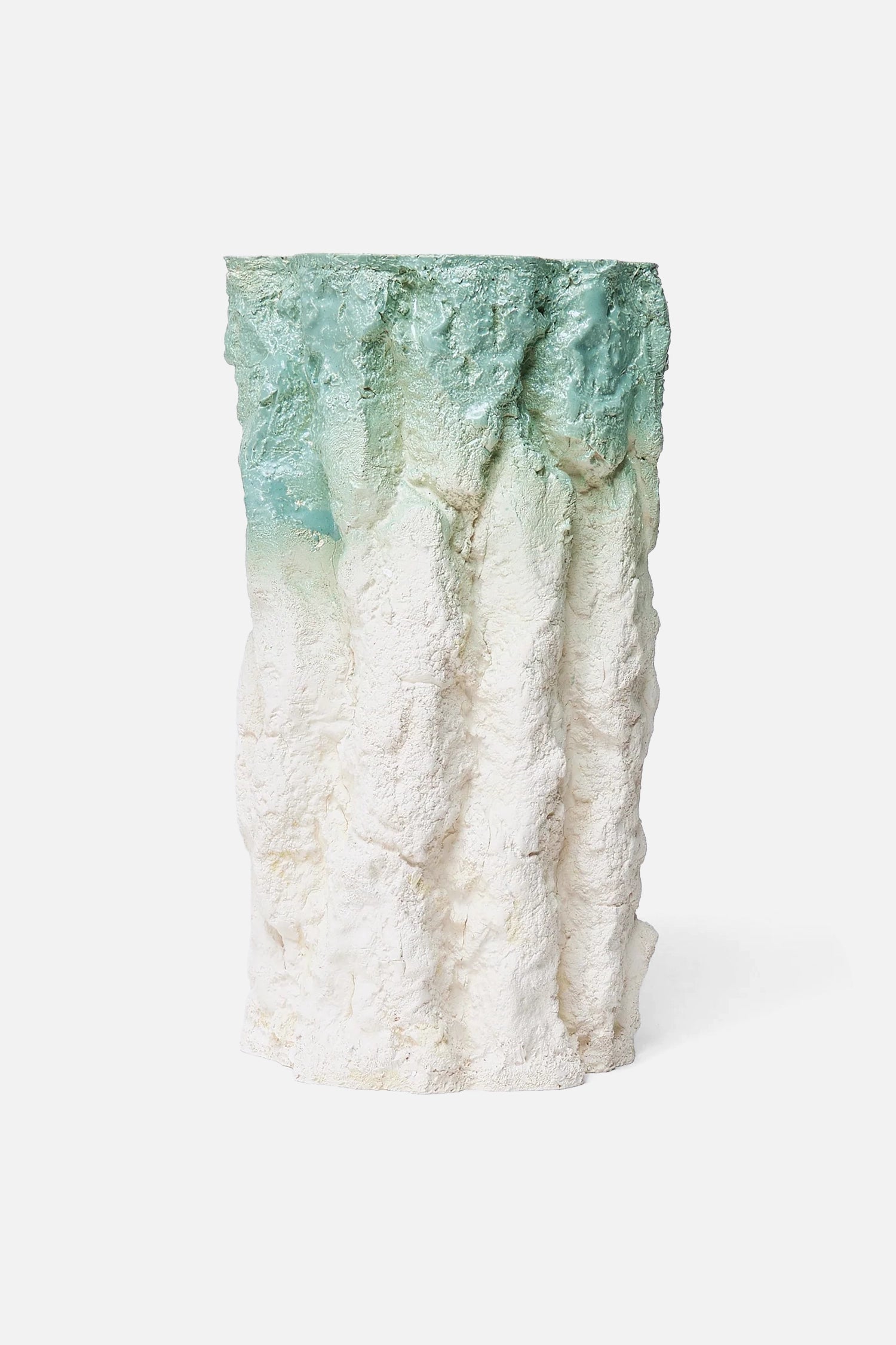 Green Ecorse Vase