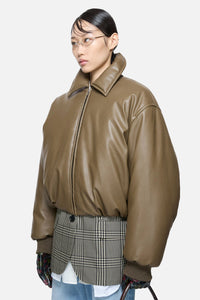 Blouson Bomber Enduit