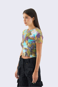 T-shirt Maille Floral