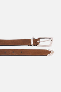 Suede Leather Belt