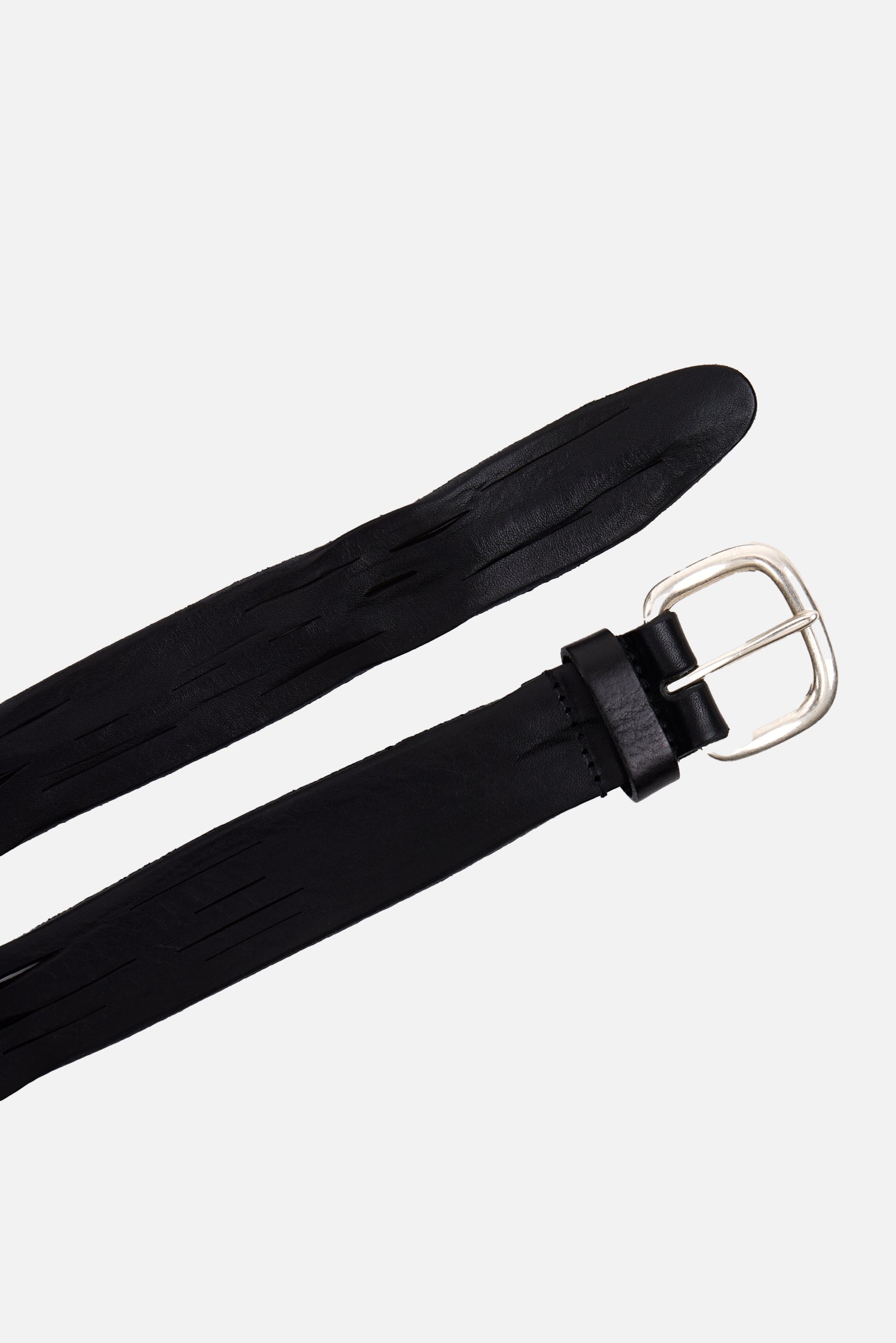 Distressed Buckle Belt