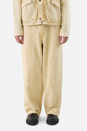 Vintage Silk Hemp Double Knee Pants