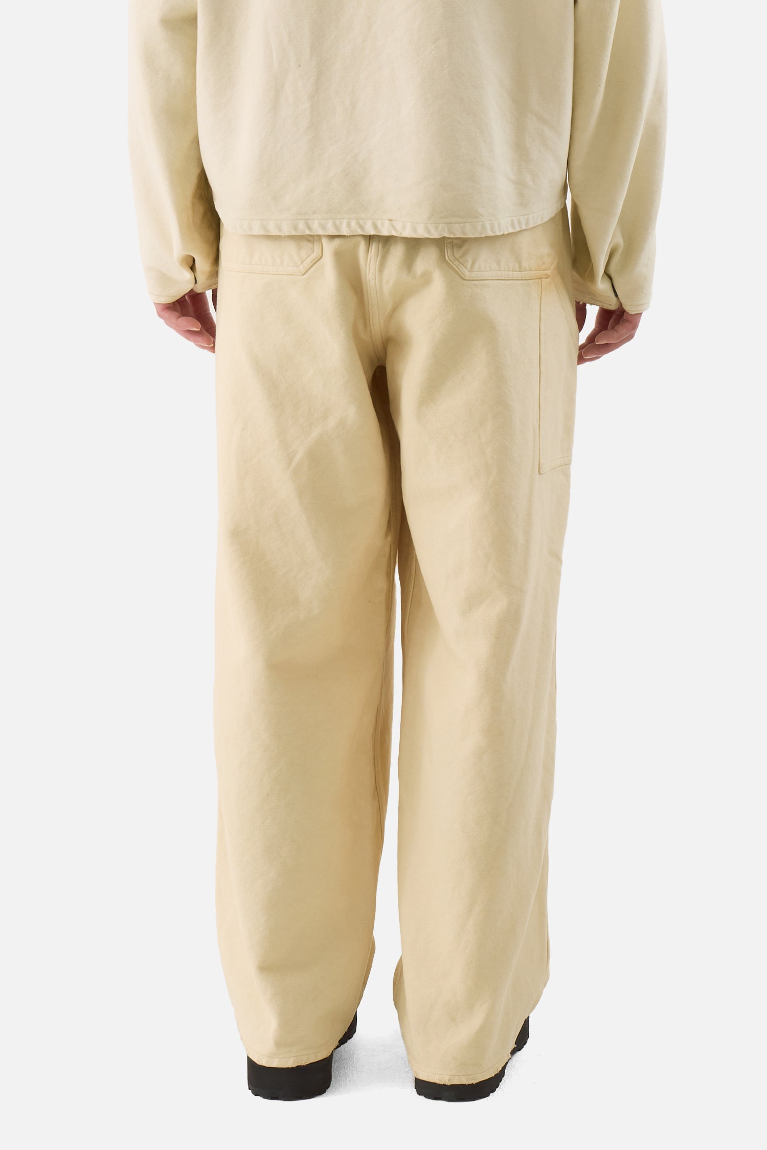 Vintage Silk Hemp Double Knee Pants