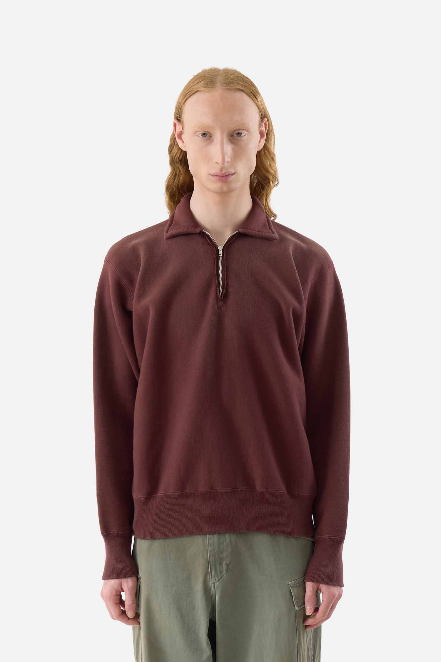 Vintage Half Zip Sweatshirt