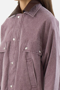 Washed Organic Canvas Hunting Blouson