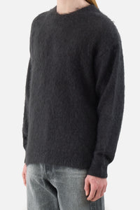 Brushed Wool Cashmere Silk Knit P/O