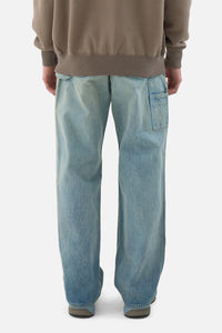 Selvedge Faded Heavy Denim Painter Pants