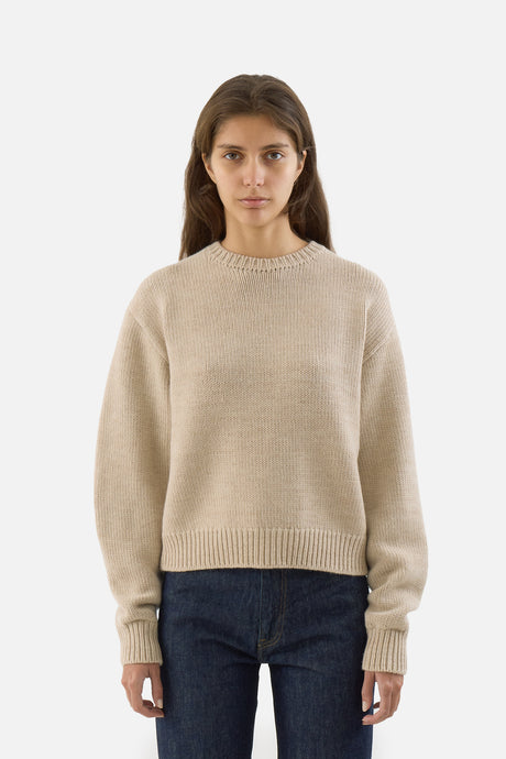 Wool Soft Cord Knit P/O