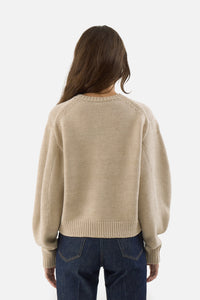 Wool Soft Cord Knit P/O