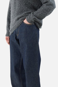 Hard Twist Denim Wide Pants