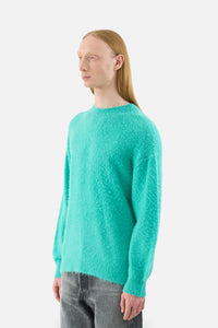 Brushed Wool Cashmere Silk Knit P/O