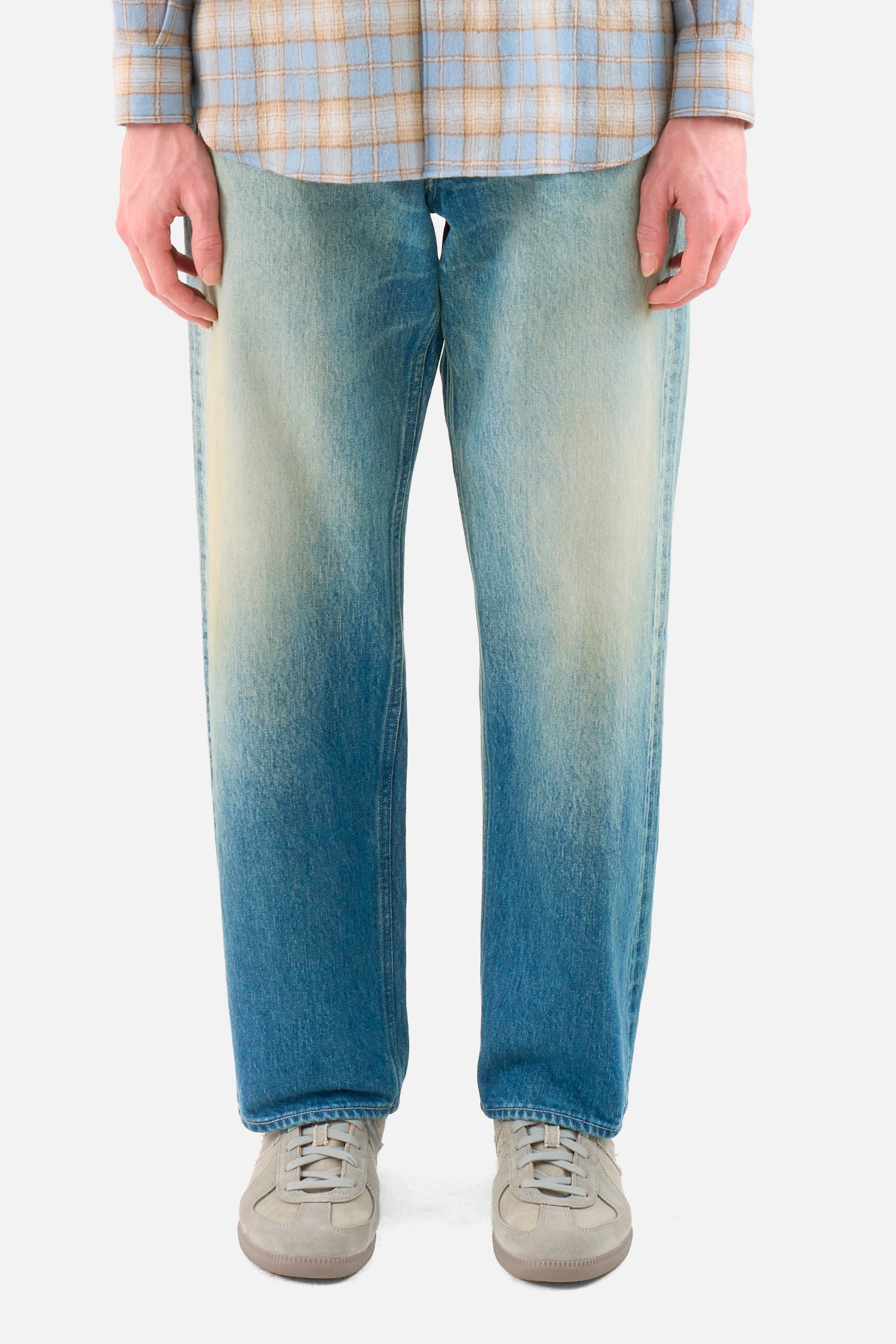 Heavy Denim Wide Pants