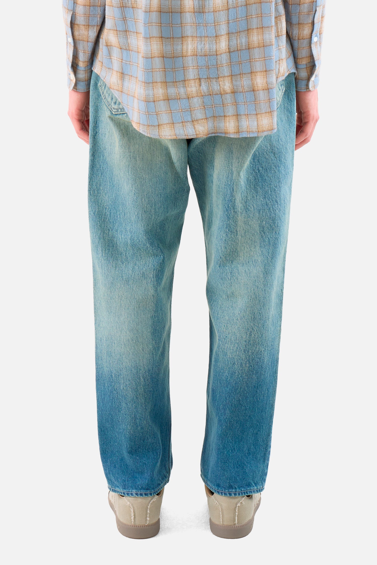 Heavy Denim Wide Pants