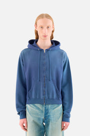 Light Sweat Zip Parka